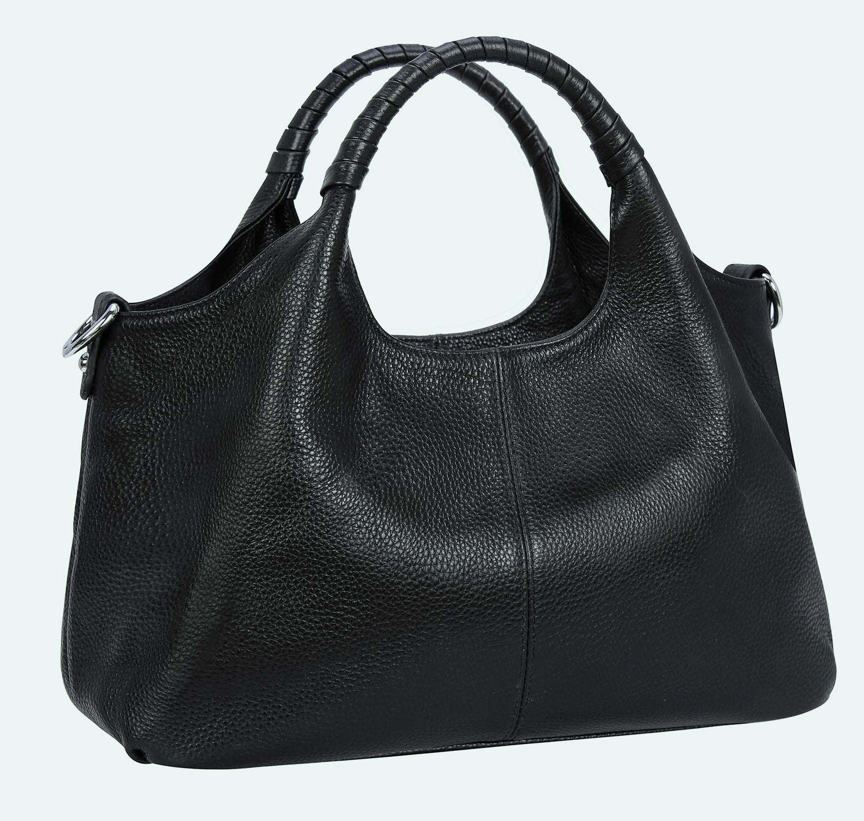 Iswee Genuine Leather Shoulder Bag Satchel Cross Body Tote