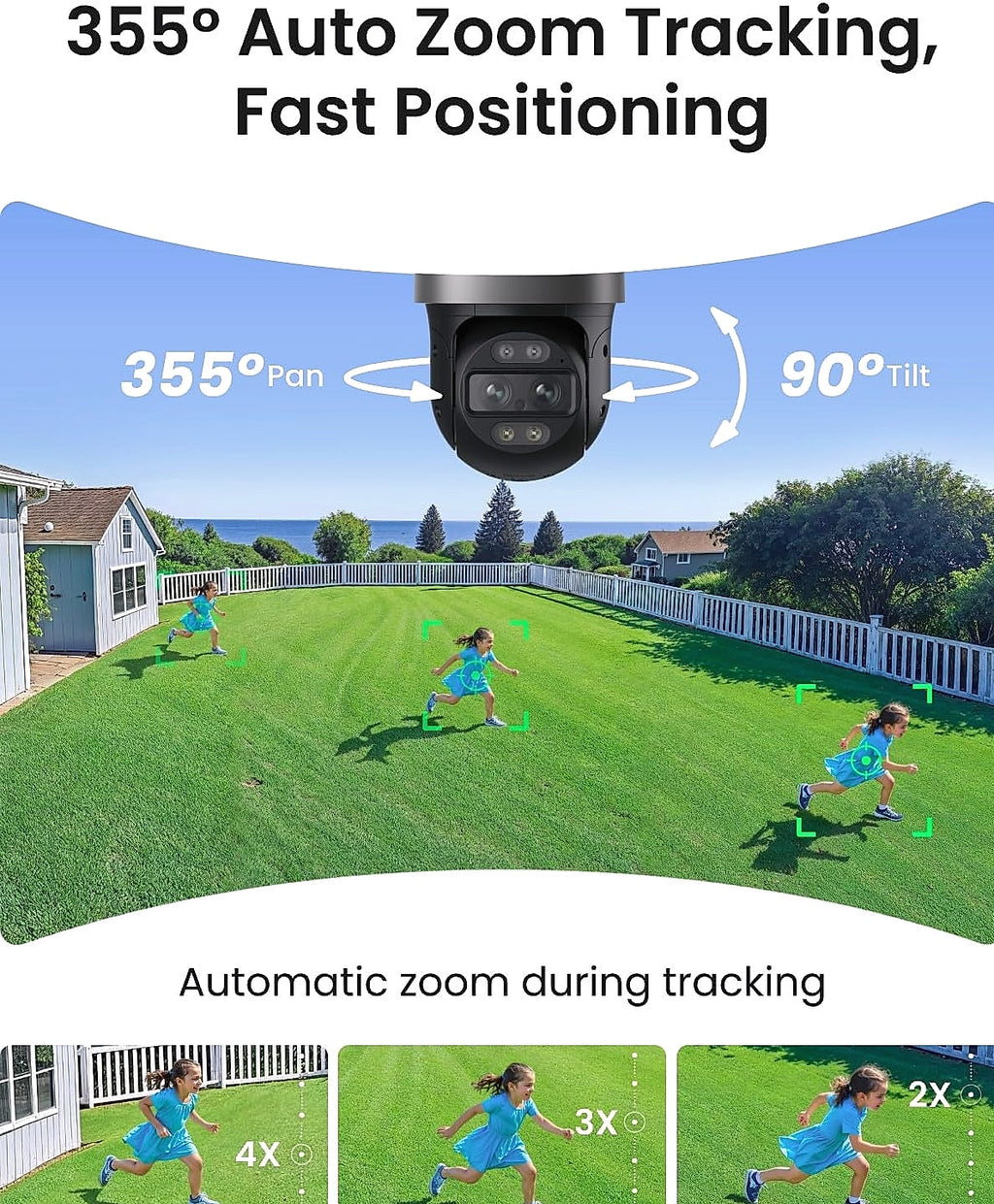 Reolink TrackMix PoE RLA-PI1 PTZ Camera with Auto Tracking