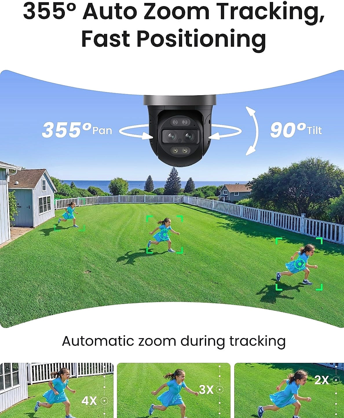 Reolink TrackMix PoE RLA-PI1 PTZ Camera with Auto Tracking