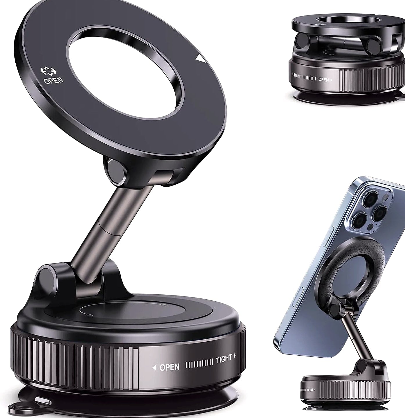 DUTRIEUX Magnetic Car Phone Mount 360° Adjustable