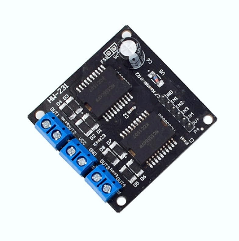 Smartmiao SZ MC33886 4-Channel Motor Driver Board Pair