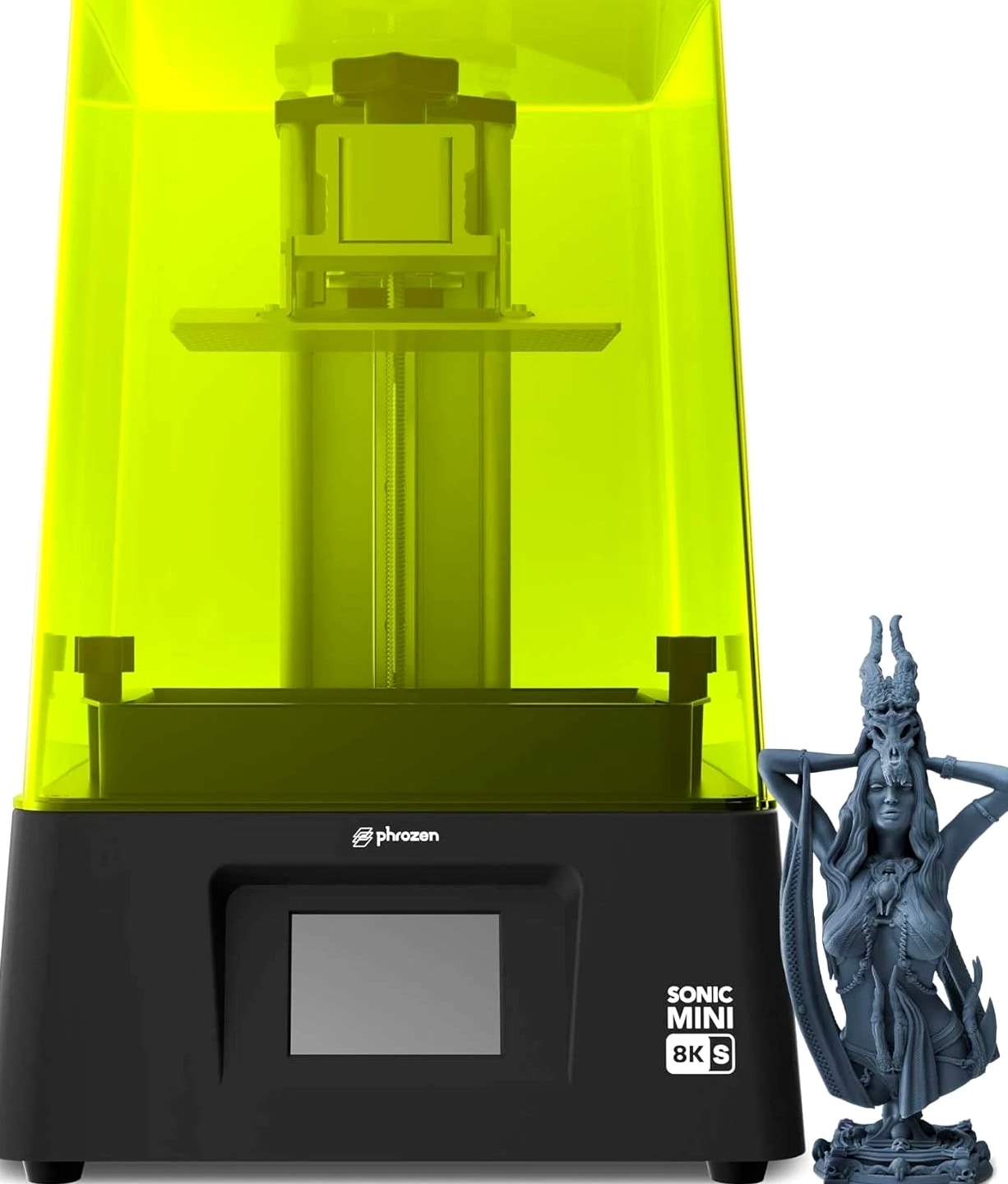 Phrozen Sonic Mini 8K S LCD Resin 3D Printer - 7.1" Monochrome LCD Tabletop