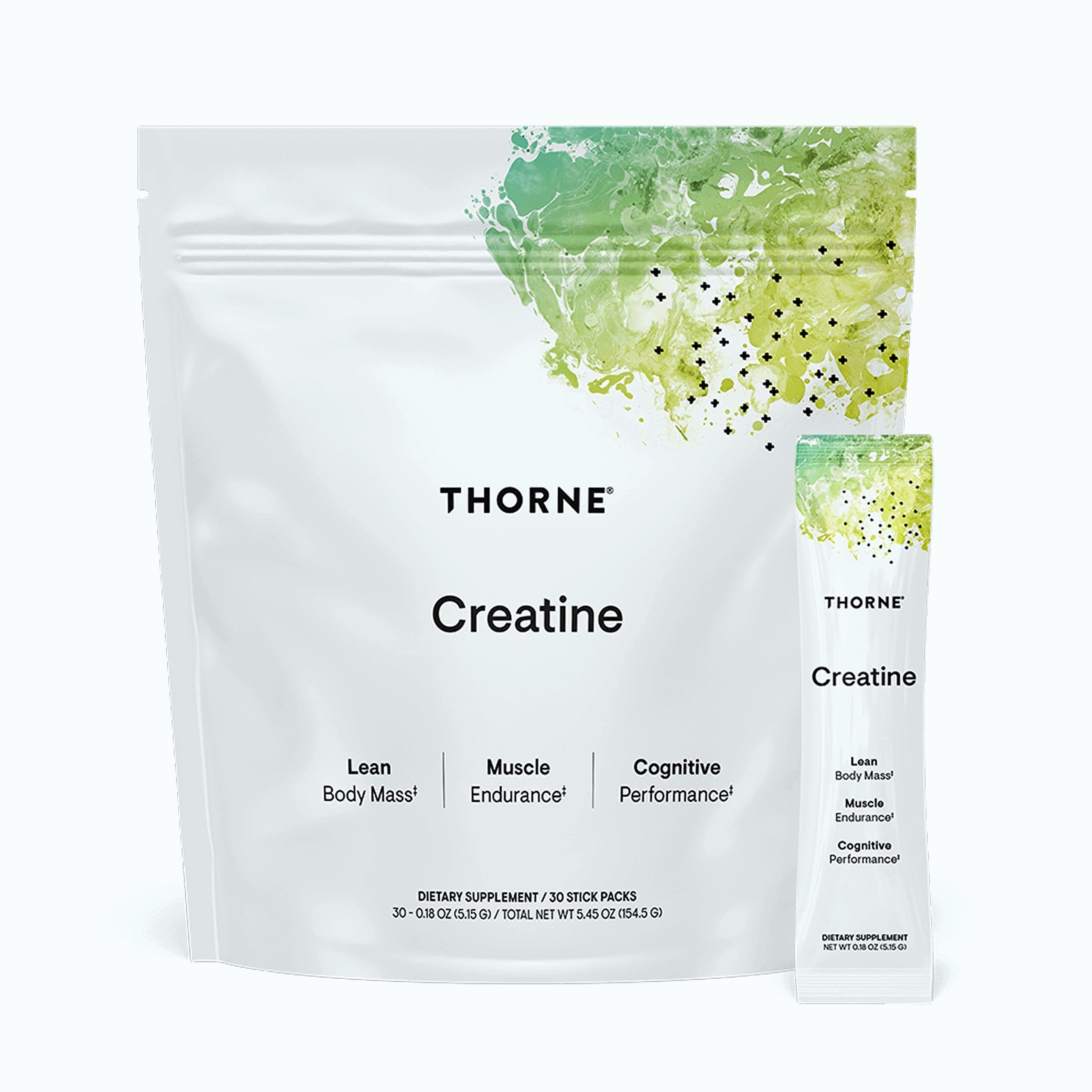 THORNE Micronized Creatine Monohydrate Powder, 90 Servings