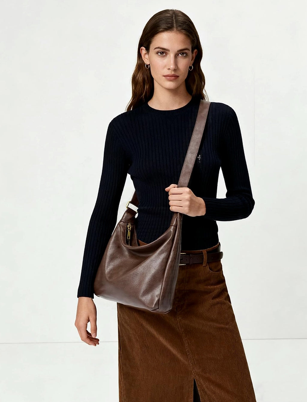 Celestina Hobo Bag Women Shoulder Handbag Vegan Leather