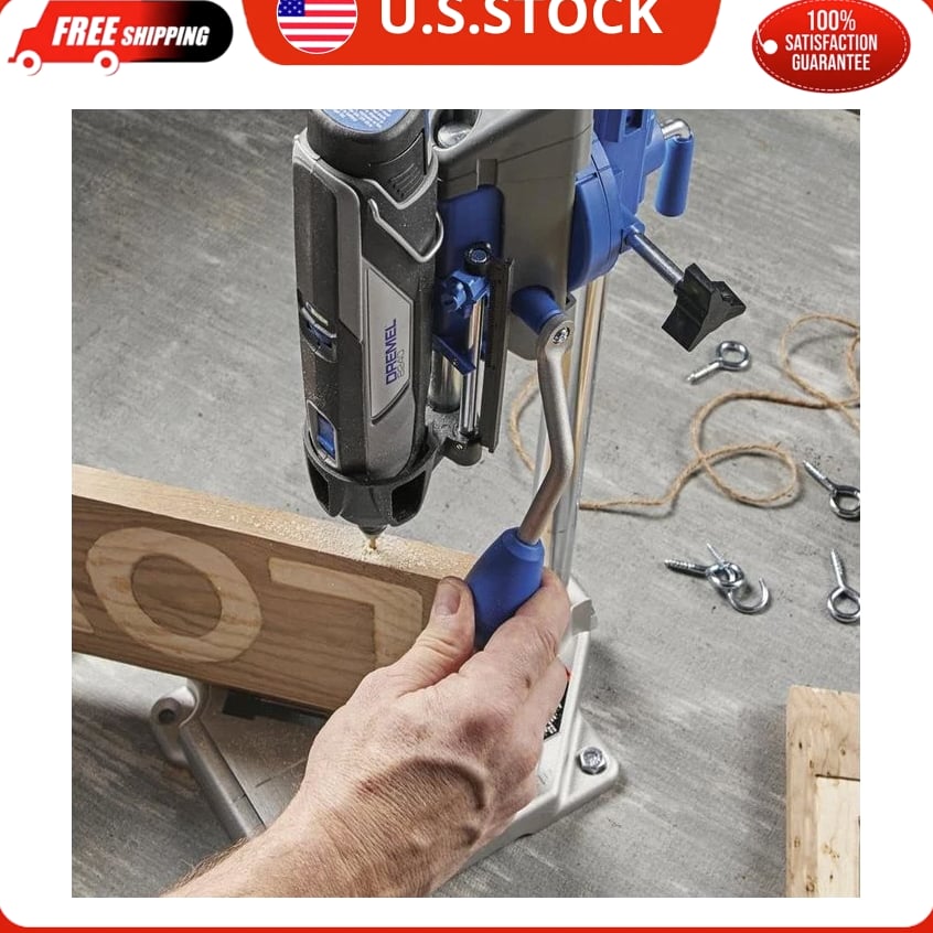Dremel 220-01 Rotary Tool Workstation Drill Press Work Station w Wrench