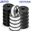 JAYO 5KG/10KG PETG Matte PLA PLA+ SILK ASA ABS 1.75mm 3D Printer Filament Lot