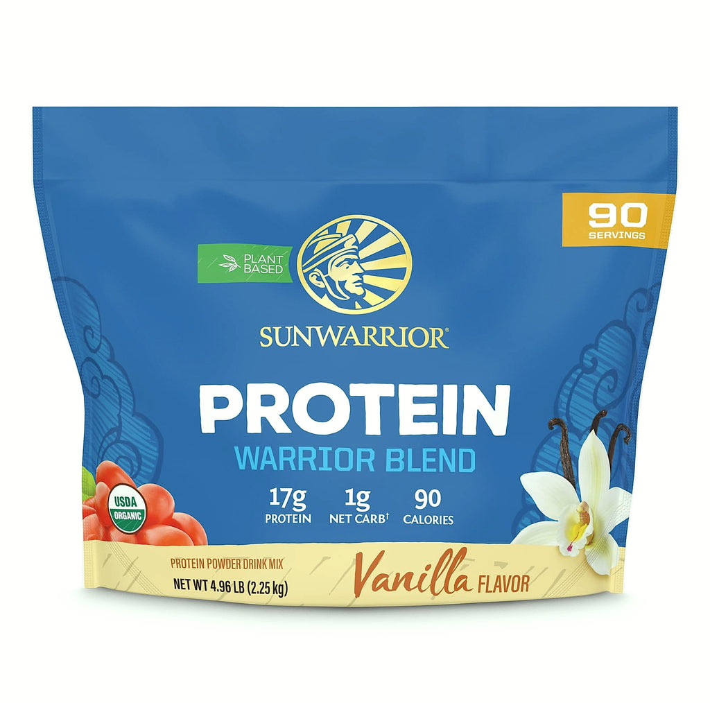 Sunwarrior Warrior Blend Vanilla Plant Protein Powder