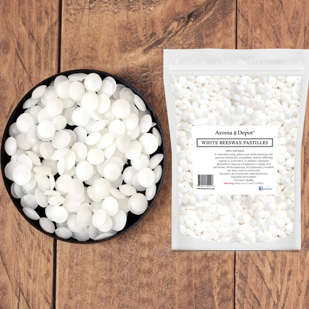 PURE 100% Natural BEESWAX PASTILLES BEADS PELLETS for Candles, Chapstick, Wholesale