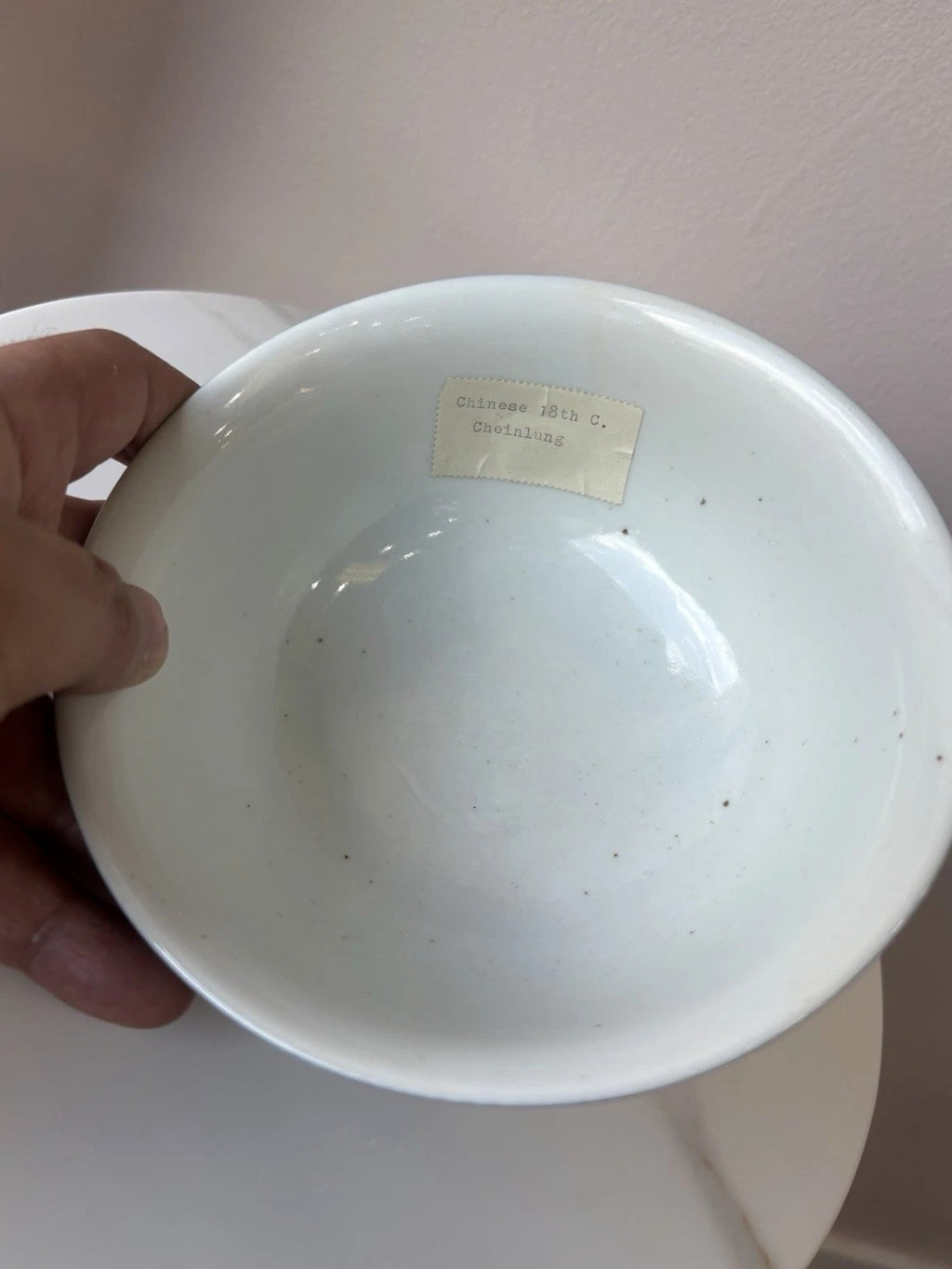 Qianlong Blue and White Porcelain Bowl 18th Century China Antique Original