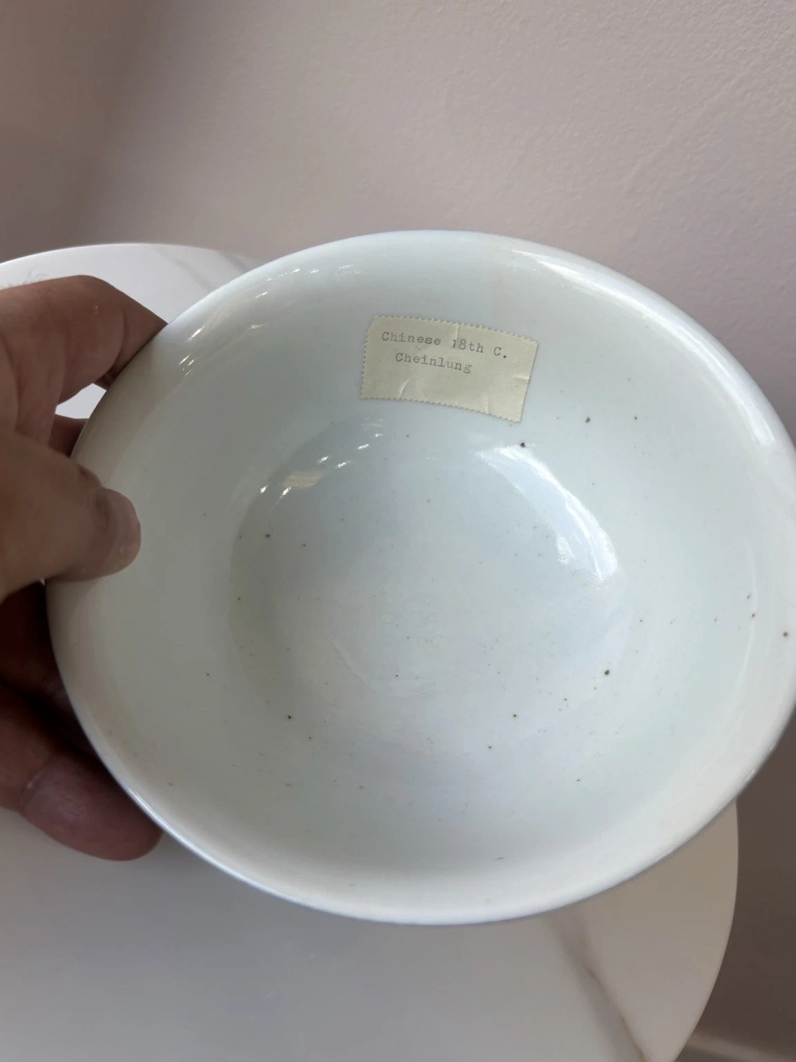 Qianlong Blue and White Porcelain Bowl 18th Century China Antique Original