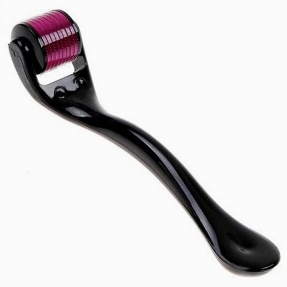 Derma Skin Roller 0.5mm for Acne, Deep Scars, Cellulite, Wrinkles, Beard (540 Pin)
