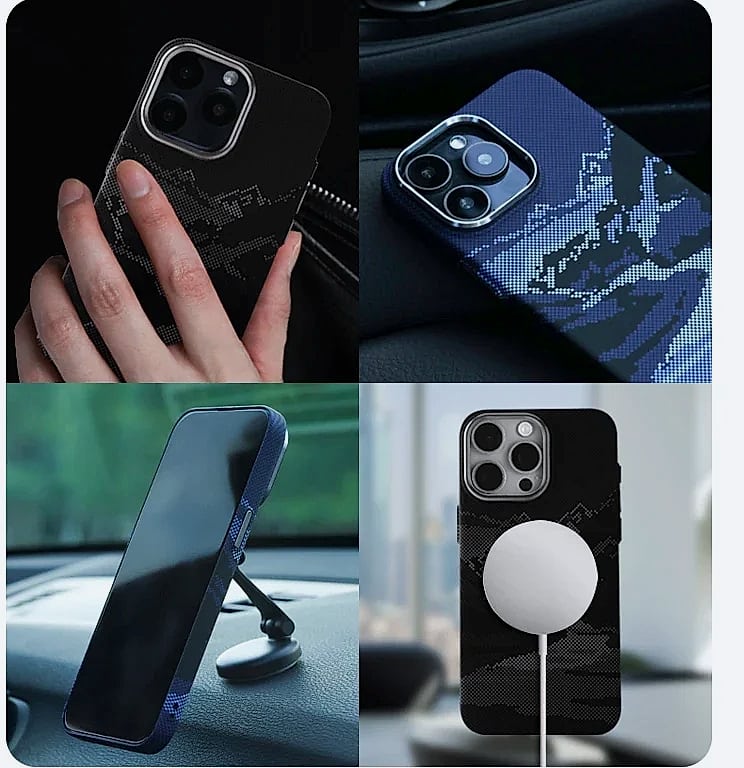 PPC Abstract Landscape MagSafe iPhone Case with Lens Shield