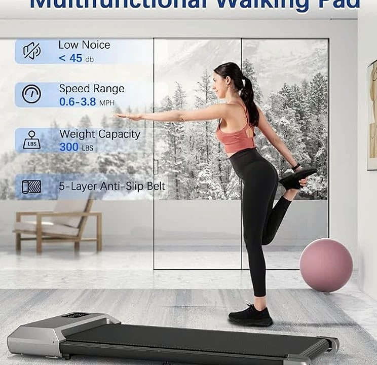 Superun 2.5HP Treadmill Walking Pad Home Fitness Machine