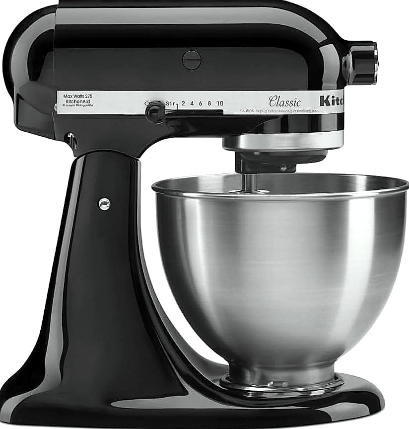 KitchenAid K45SS Classic 4.5 Quart Tilt-Head Stand Mixer