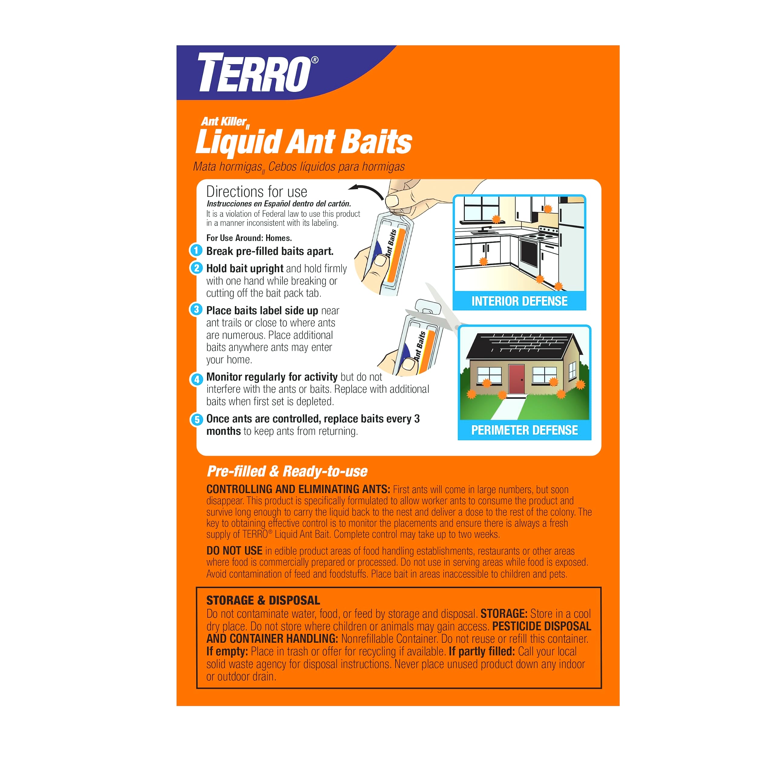 Terro T300B Liquid Ant Killer Bait Stations, 12 Count