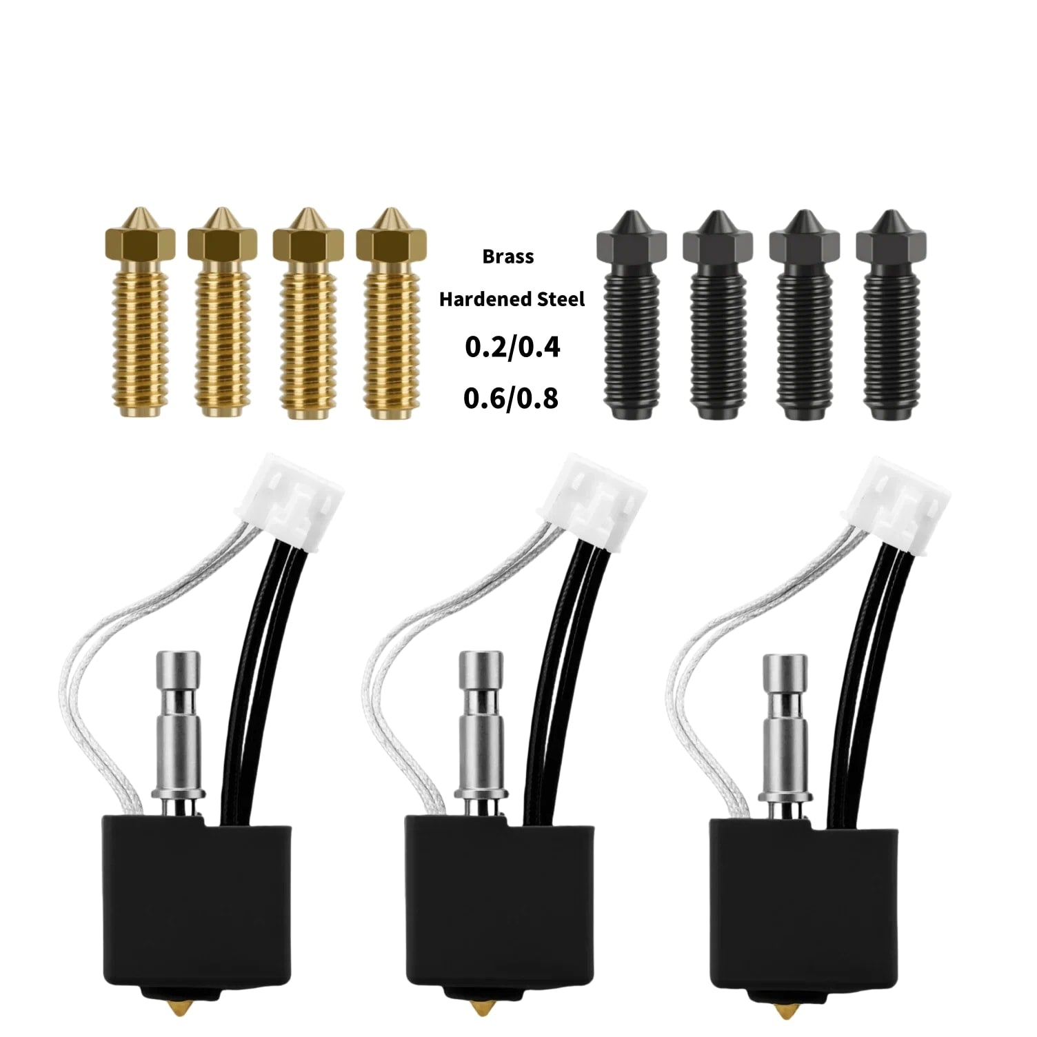 Nozzles for Anycubic Kobra S1 3D Printer Hotend Nozzle Kobra S1 Combo S1C Compatible