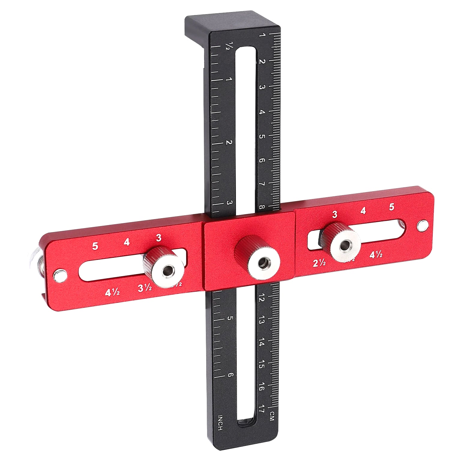 Adjustable Woodworking Drill Guide for Install Cabinet Door Handle Modern New~