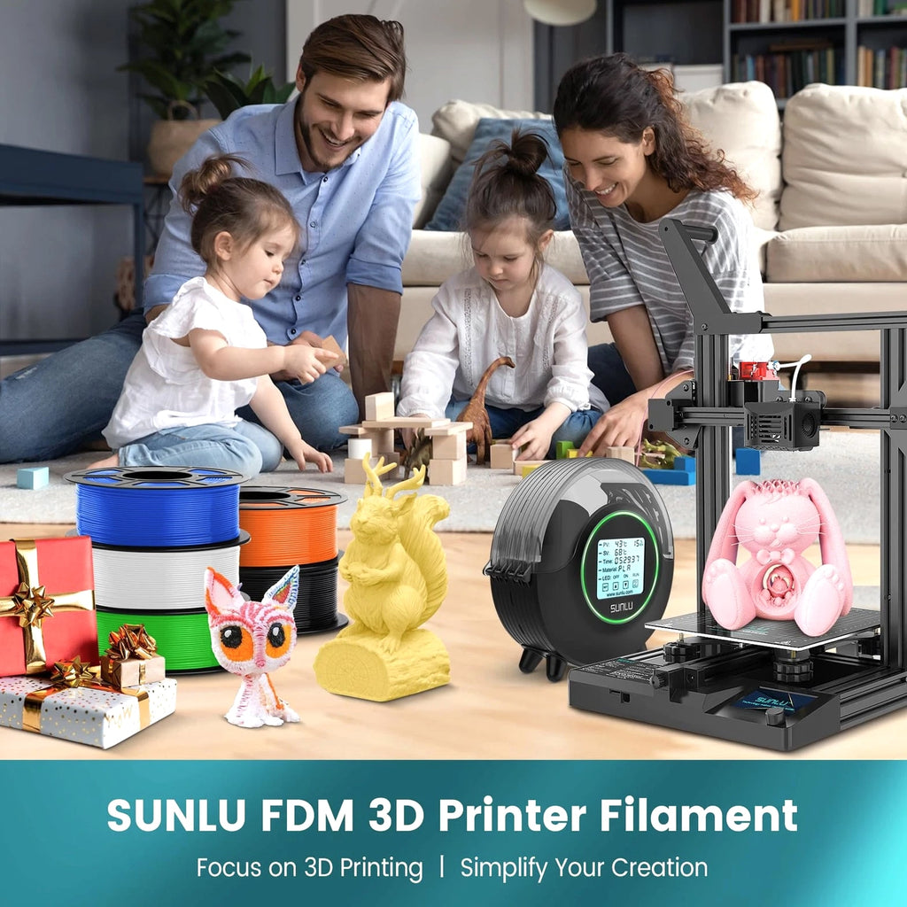 PLA 3D Printer Filament PLA Filament 1.75mm, Neatly Wound 3D Printing Filamen...