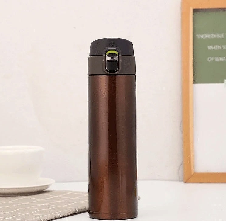 500ml Stainless Steel Thermos Cup with Carry Rope