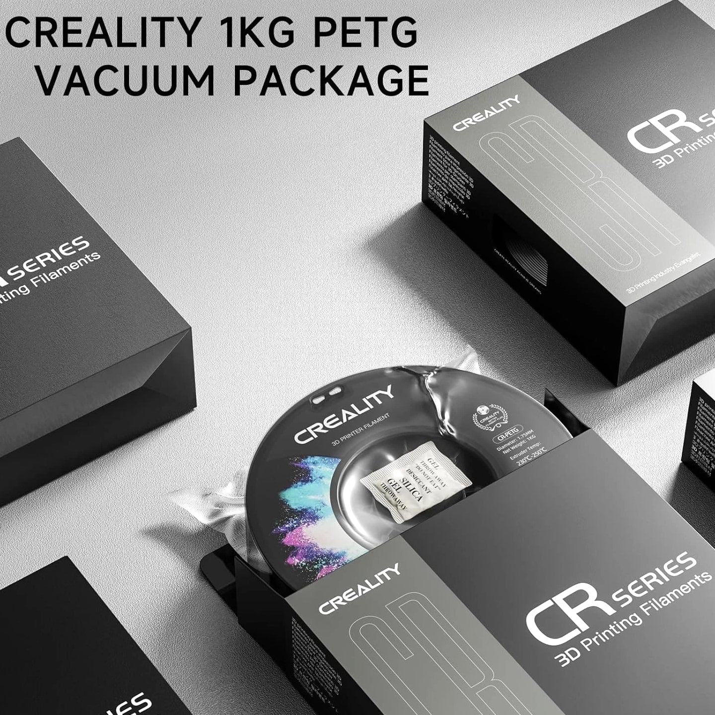 Creality PETG High Precision 3D Filament 1.75mm 1KG/Roll For 3D Printer