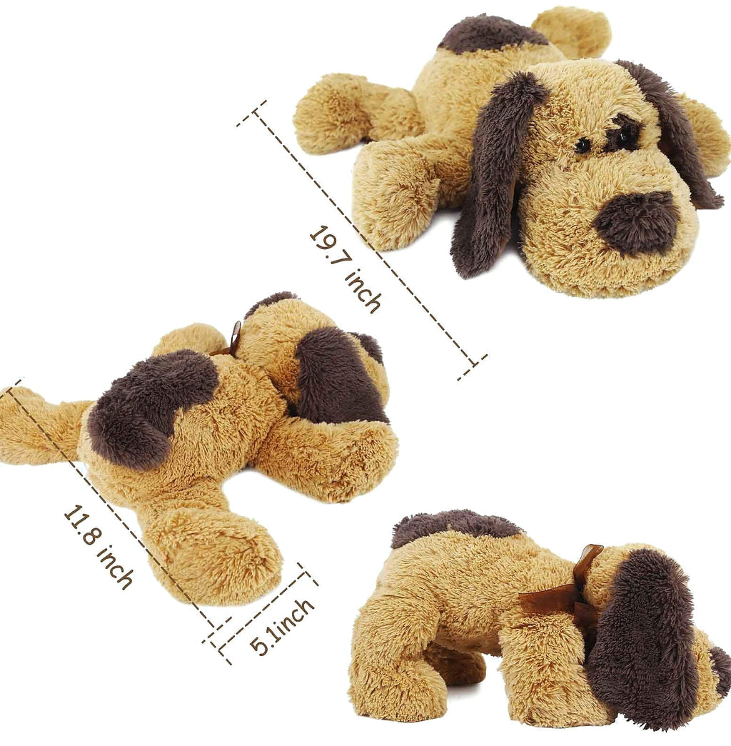 WEIGEDU 20 Inch Floppy Beagle Plush Toy Stuffed Dog