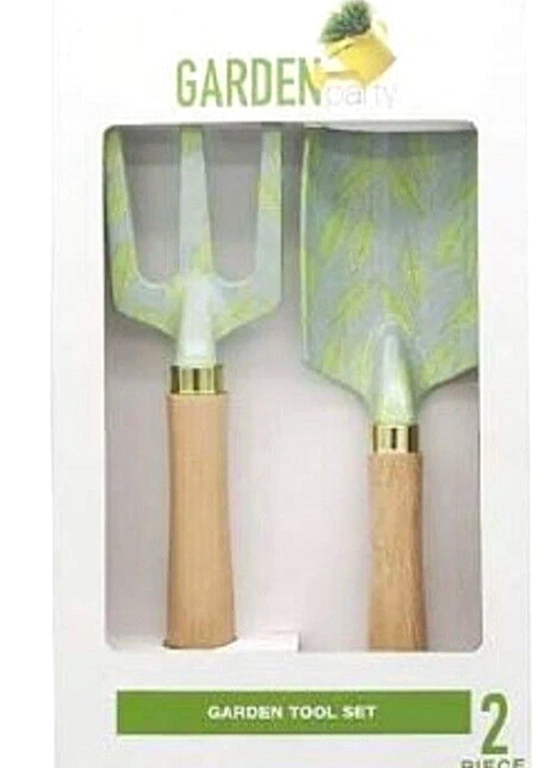 Garden Party Garden Tool Set 2 Piece Leaf Tools Kit Home Tool Sets Equipment
