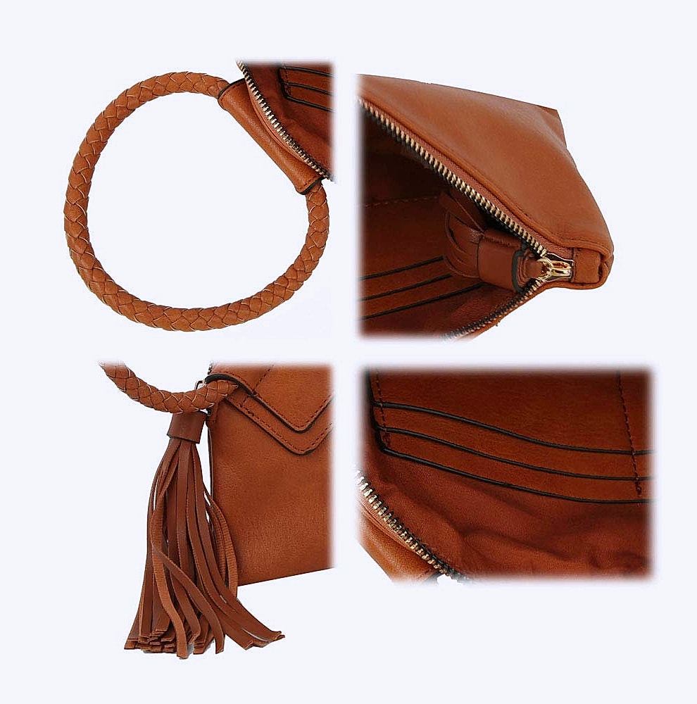 Handbag Republic Metro Muse Vegan Leather Clutch Wristlet Wallet