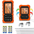 Digital Wireless Meat Thermometer with 4 Probes for Grilling