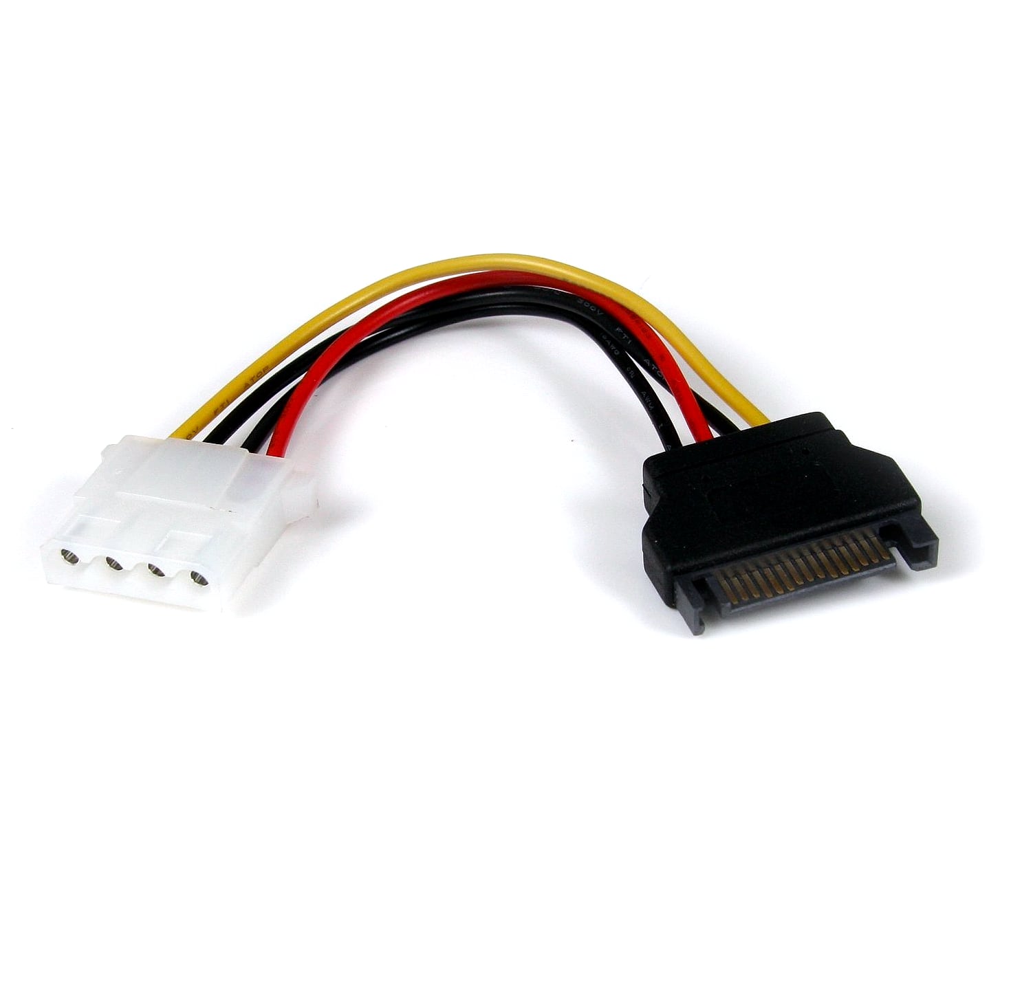 StarTech.com PYO2LP4SATA LP4 to Dual SATA Power Cable