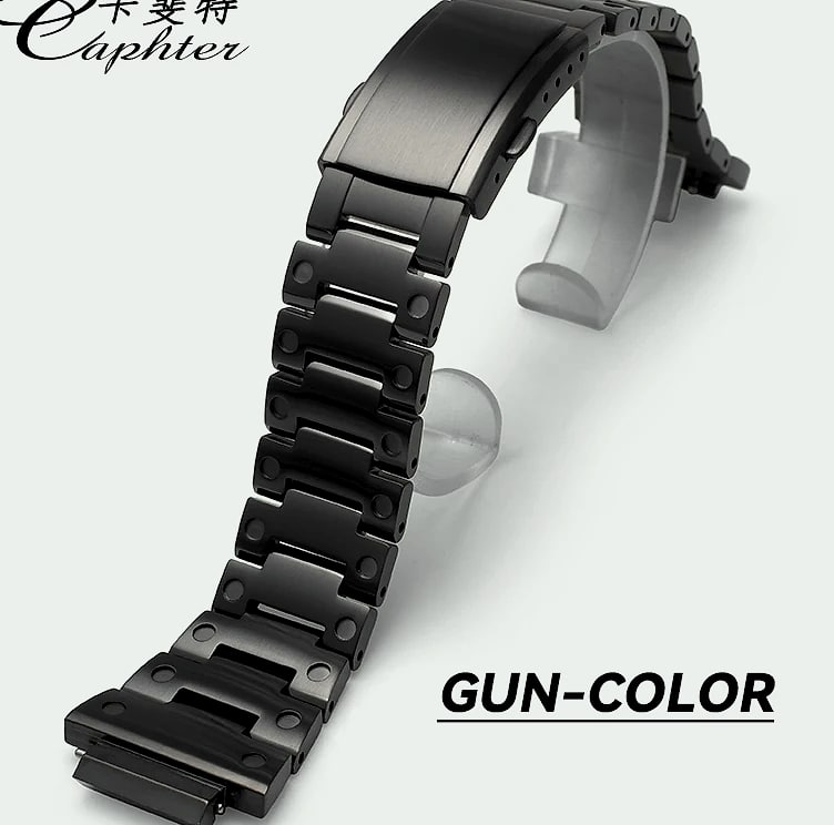 Caphter GM-2100 Metal Watchband Stainless Steel Bracelet