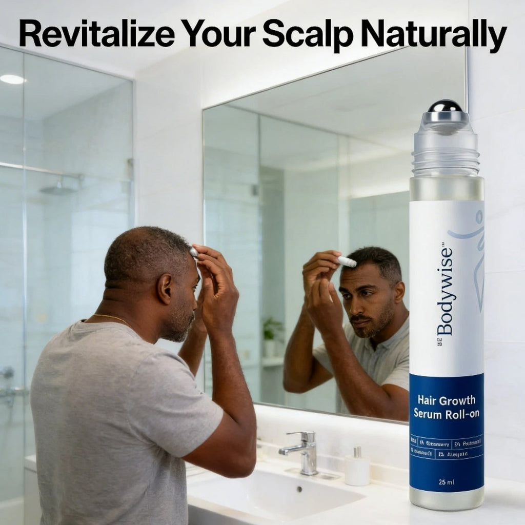 Bodywise Hair Growth Roll-On Serum for Men, Women