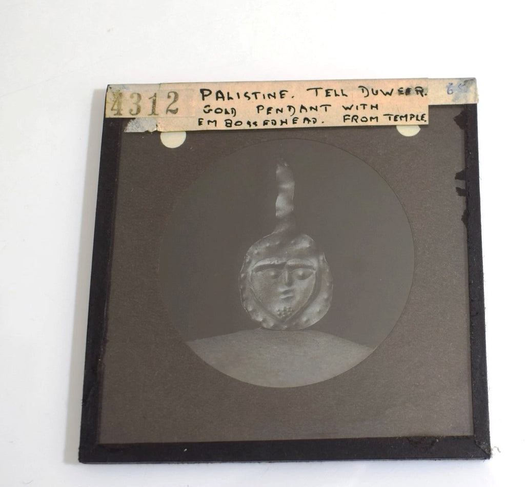 Photo TEL LACHISH EXCAVATION NO12 C1938 Vintage Magic Lantern Slide ISRAEL