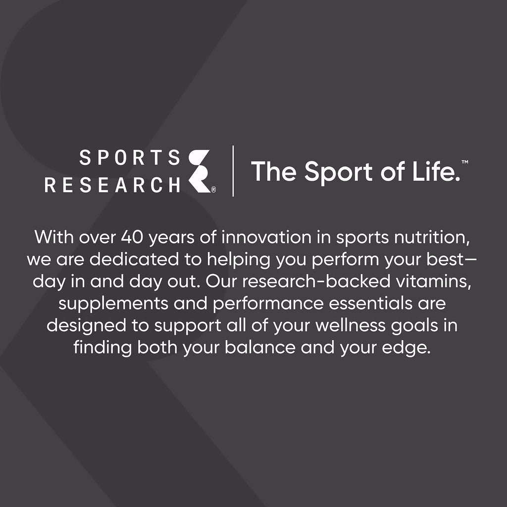 Sports Research Magnesium Glycinate 160mg Sleep Support