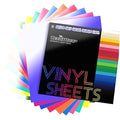 Color Changing Vinyl Permanent Adhesive Vinyl 10 Colors Pack 10colors Sheets