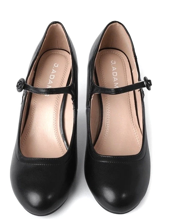 NEW J Adams Women's Size 8 Pixie Retro Mary Jane Pumps Free Shipping