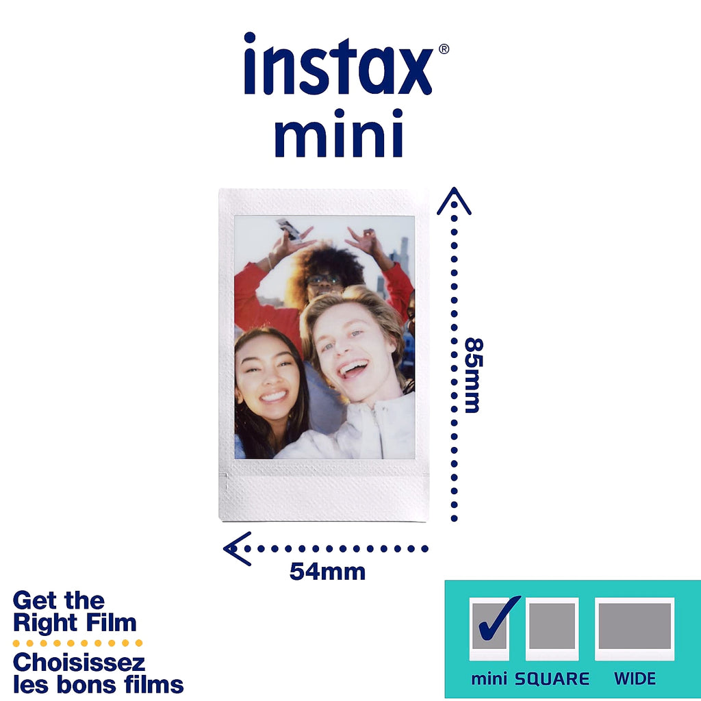 Fujifilm Instax Mini Instant Film Twin Pack, 20 Exposures