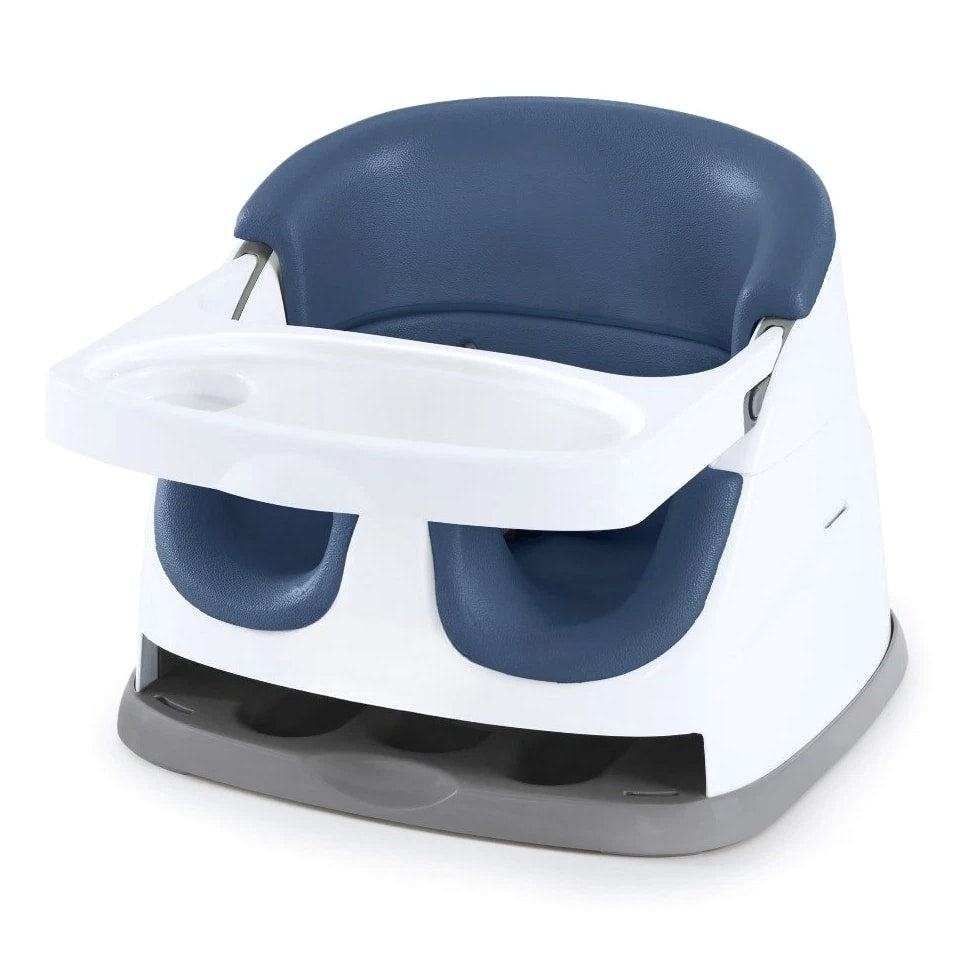 Baby Base 2-in-1 Booster Feeding High Chair and Floor Seat with Self