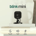 Blink Mini 2-Pack 1080p HD Indoor Security Camera with Night Vision