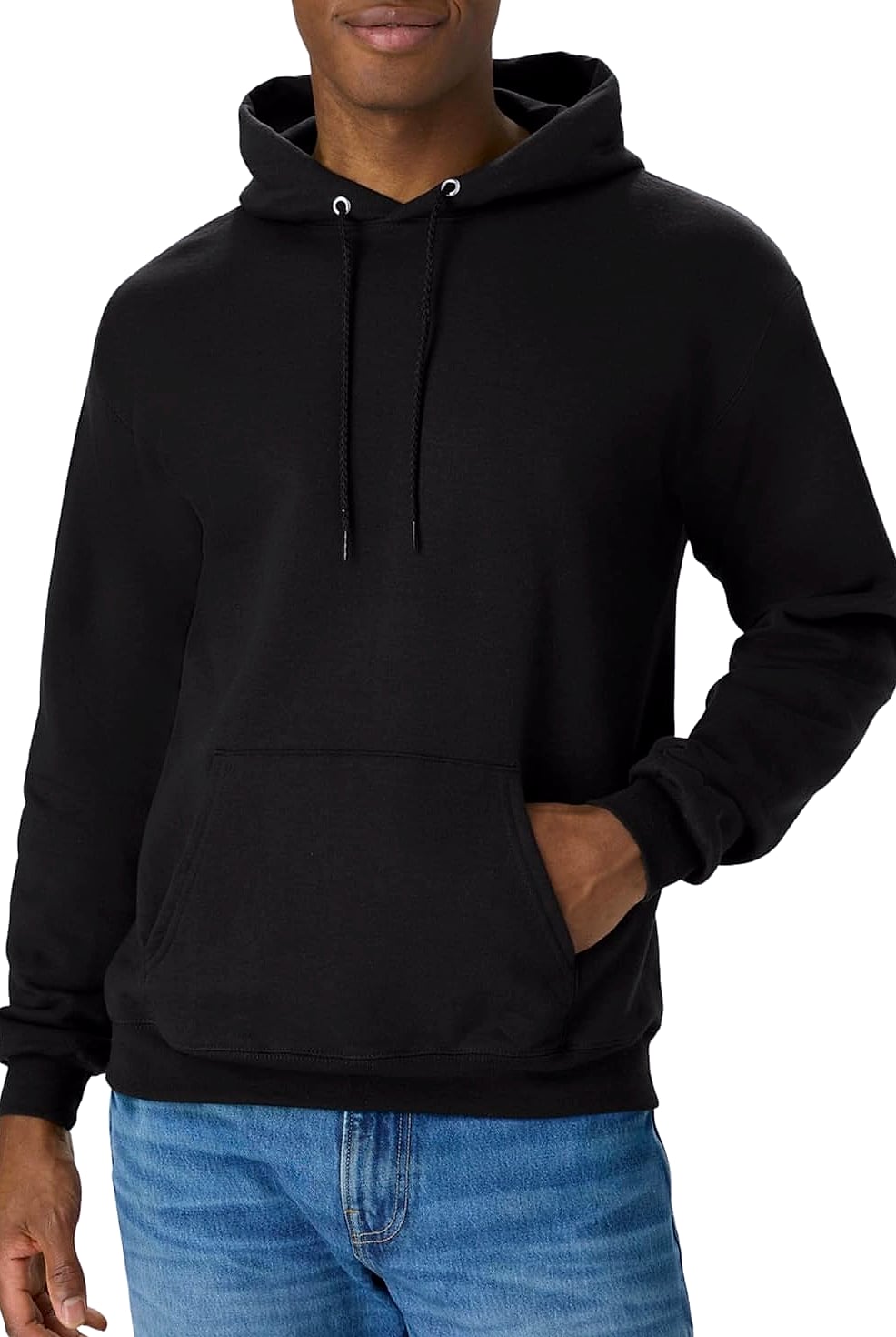 Hanes EcoSmart Men's Midweight Fleece Pullover Hoodie