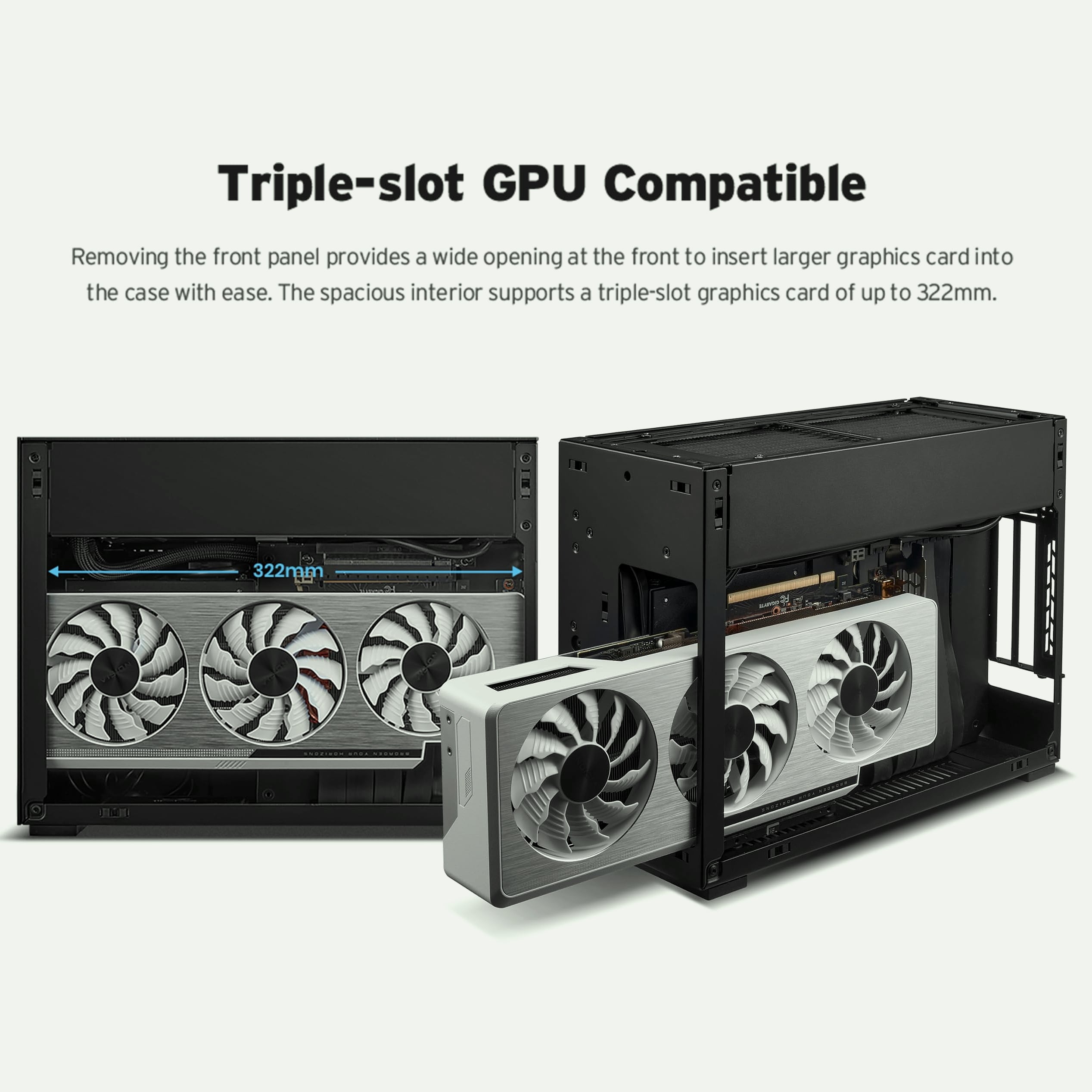 Lian Li A4-H2O Mini-ITX PC Case with 240mm AIO Support