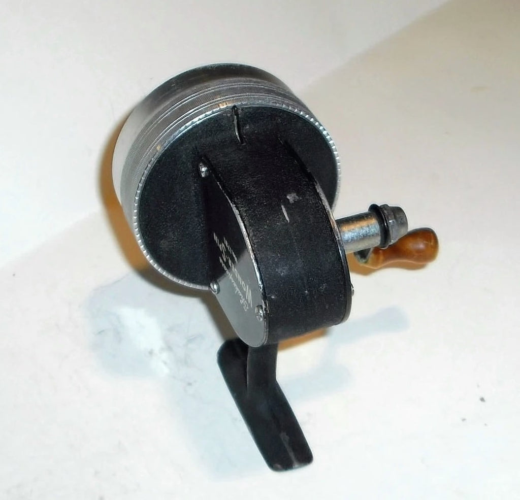 Vintage Shakespeare Wonder-Spin 1781 Model FC Fishing Reel - Rare Black