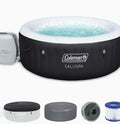 Coleman Miami 2-4 Person Inflatable Hot Tub with 120 AirJets