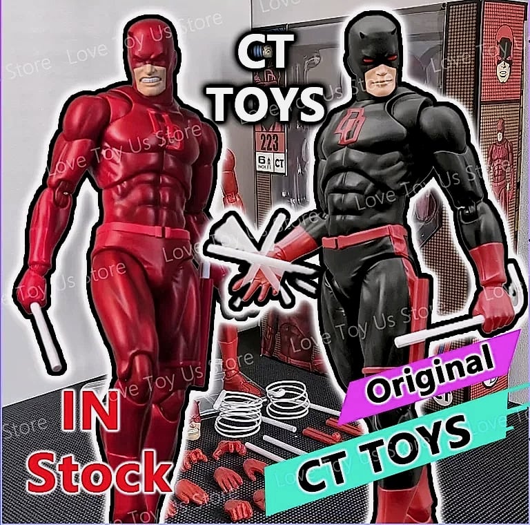 Mafex 223 Daredevil Black Version action figure statue