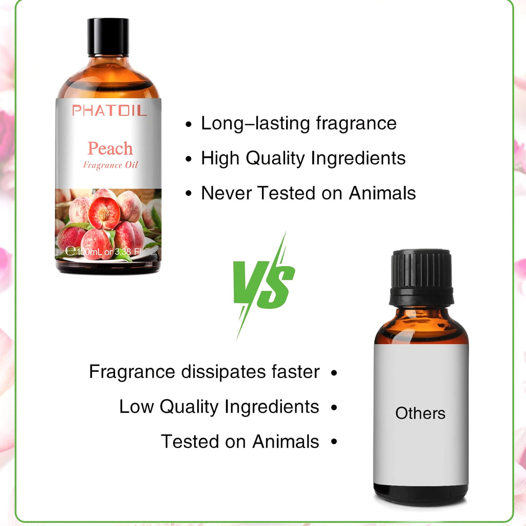 3.38FL.OZ Fruity Fragrance Oils for Aromatherapy,Diffuser,Candle and Soap Making