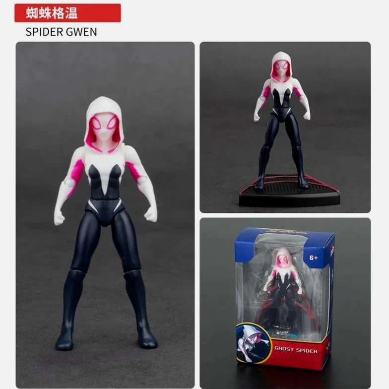 Spider Man 4inch Action Figures Toys Collectible Gift