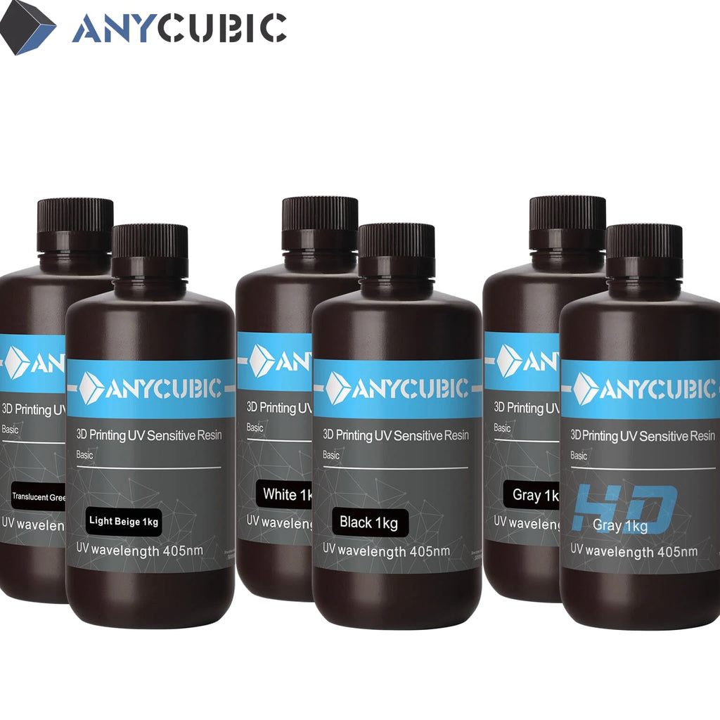 ANYCUBIC Standard Resin 405nm UV Resin 14K 3D Printer General Resin Stability