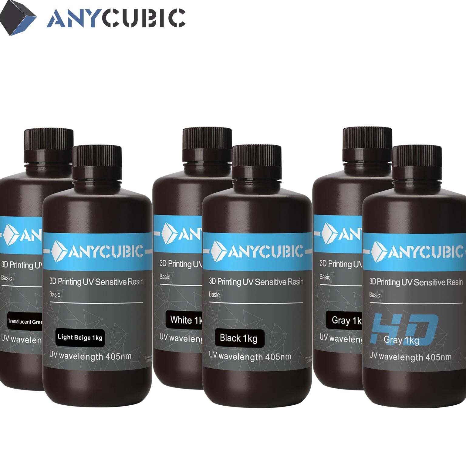 ANYCUBIC Standard Resin 405nm UV Resin 14K 3D Printer General Resin Stability