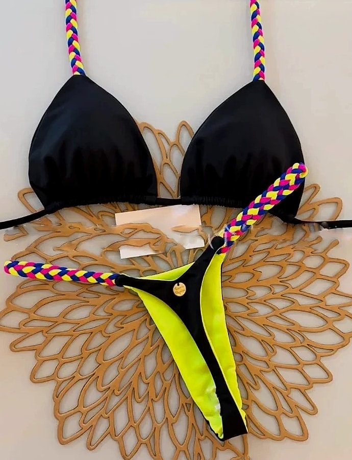 Women's Micro Bikini Brazilian Thong Beachwear Swimsuit