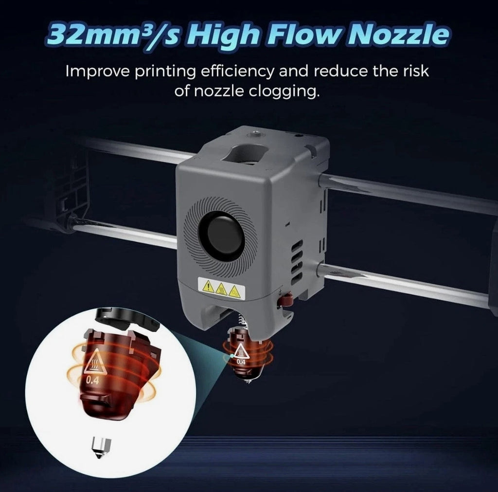 FLASHFORGE AD5M Series 3D Printer Nozzle 0.4mm  280℃ High Flow 20004089001