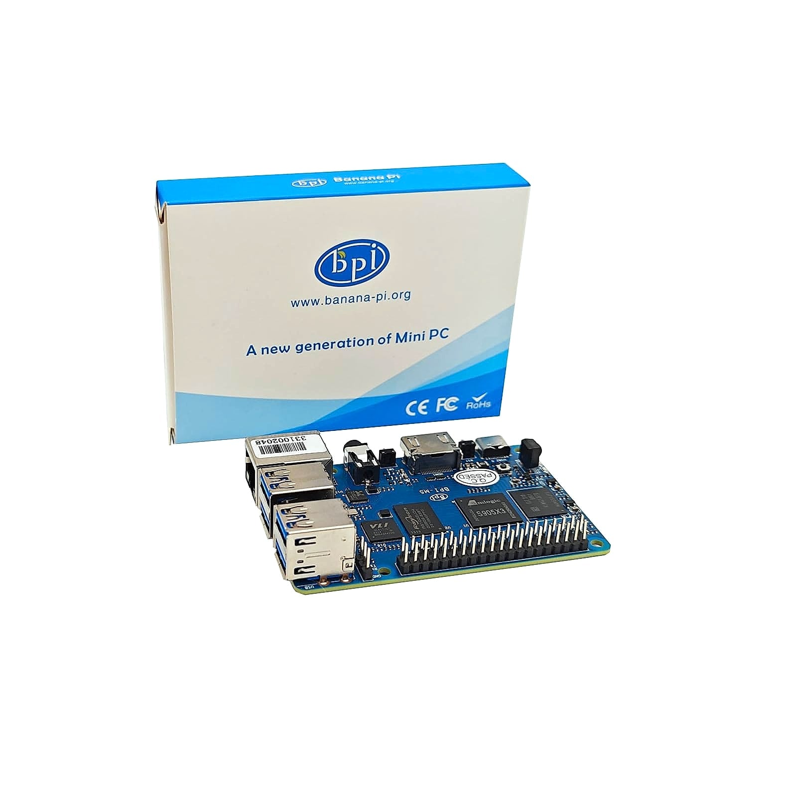 youyeetoo Banana Pi BPI-M5 Single Board Computer